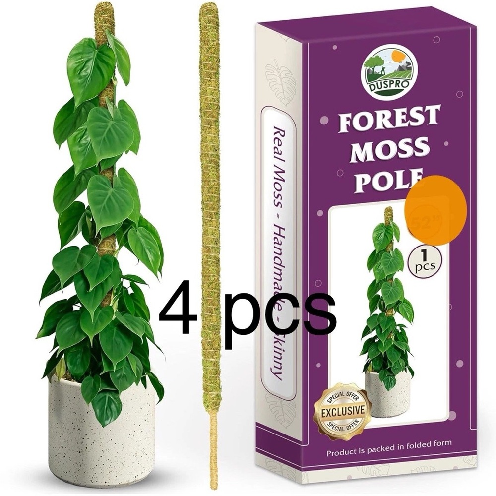 Duspro Forest Moss Pole 25" 4 PCS